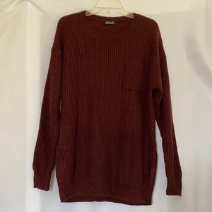 Alifu Maroon Sweater